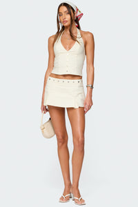 Keli Studded Mini Skort