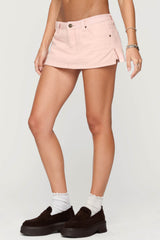 Sukie Denim Mini Skort