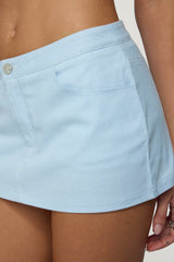 Carrine Pinstripe Mini Skort