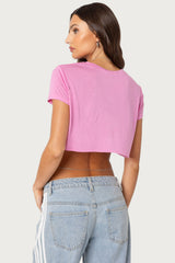 Seville Cropped T Shirt
