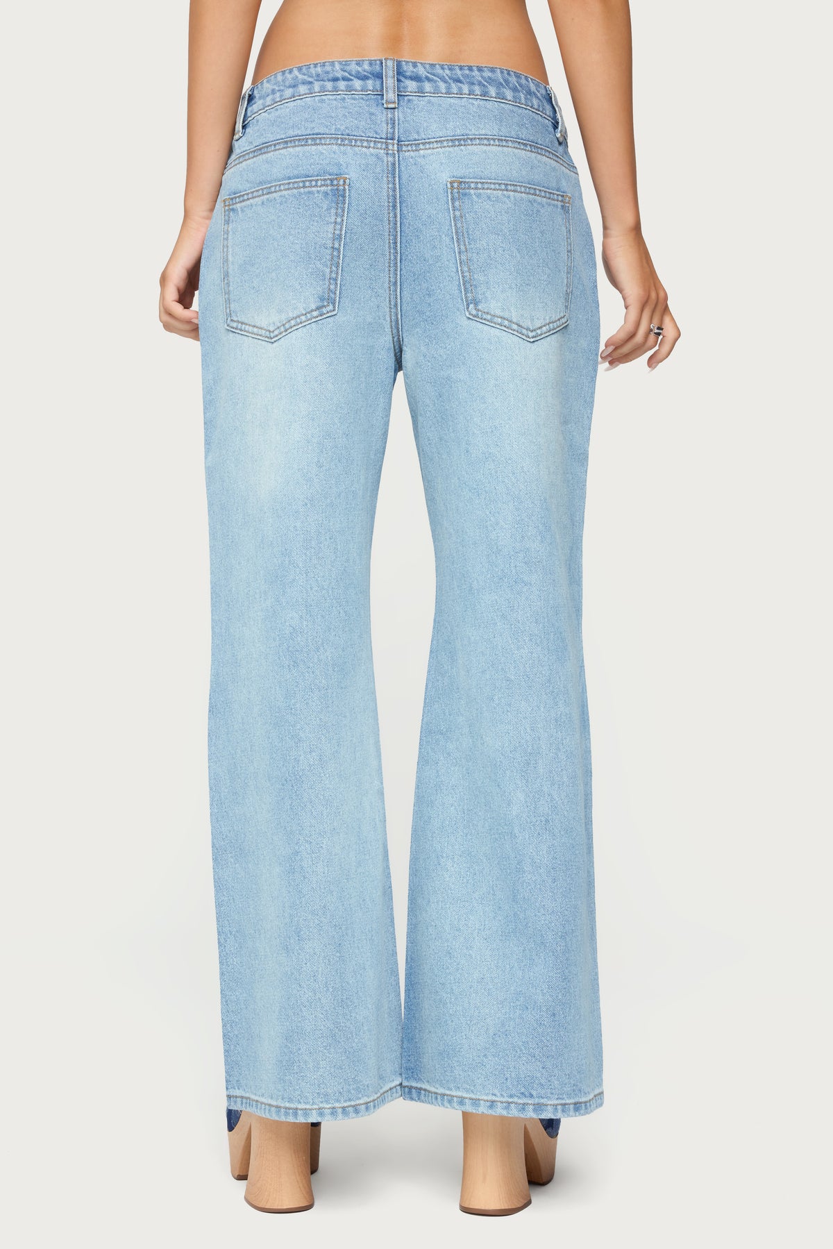 Petite Low Rise Bootcut Jeans