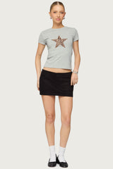Hayes Twill Mini Skort