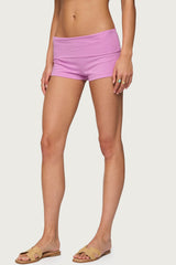 Fleur Fold Over Shorts