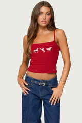 Wild Horses Graphic Tank Top