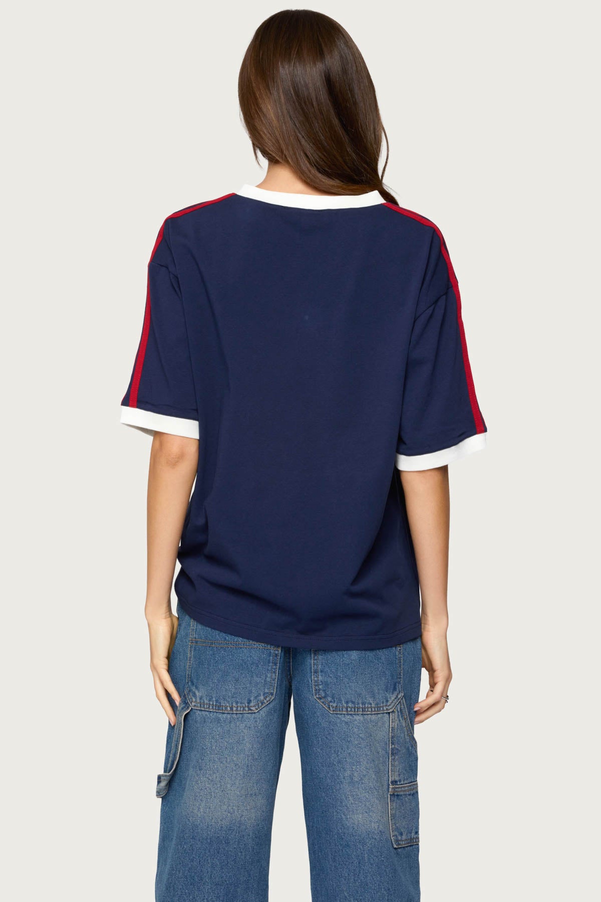 Australia 96 Contrast Oversized T Shirt