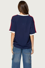 Australia 96 Contrast Oversized T Shirt