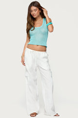 Eleora Sequin Knit Tank Top