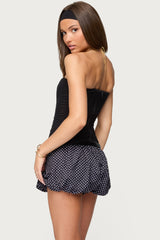 Reed Sheer Mesh Corset