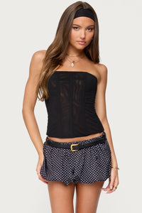 Reed Sheer Mesh Corset