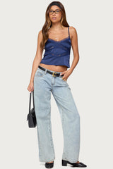 Tamar Satin Effect Tank Top