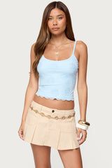 Clarence Beaded Tank Top