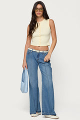 Nerissa Low Rise Bootcut Jeans