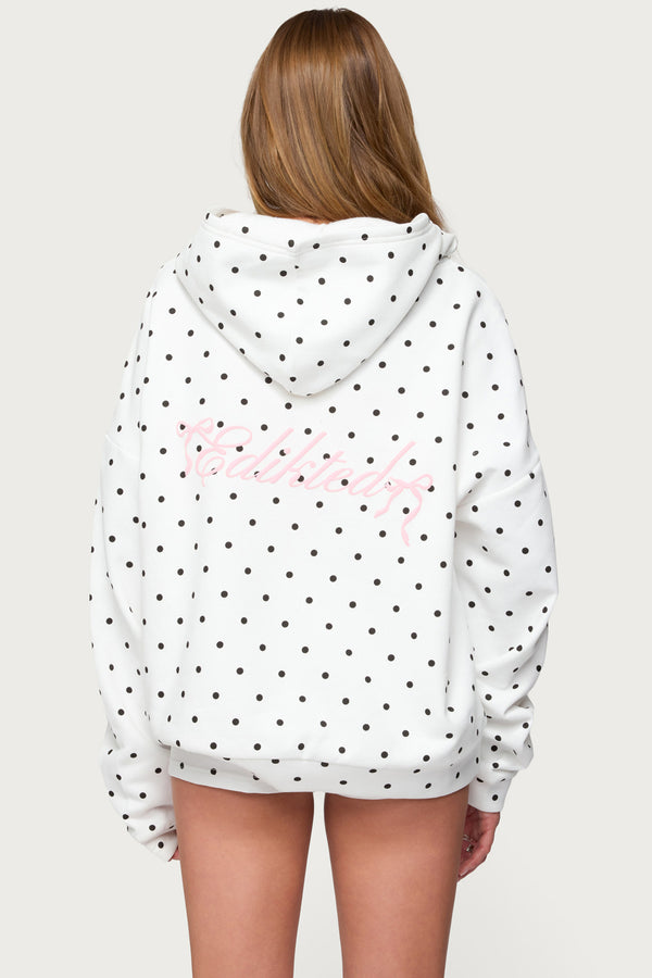 Chelsie Polka Dot Hoodie