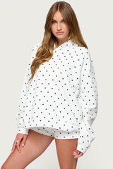 Chelsie Polka Dot Hoodie
