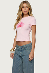 Orchid Gemstone T Shirt