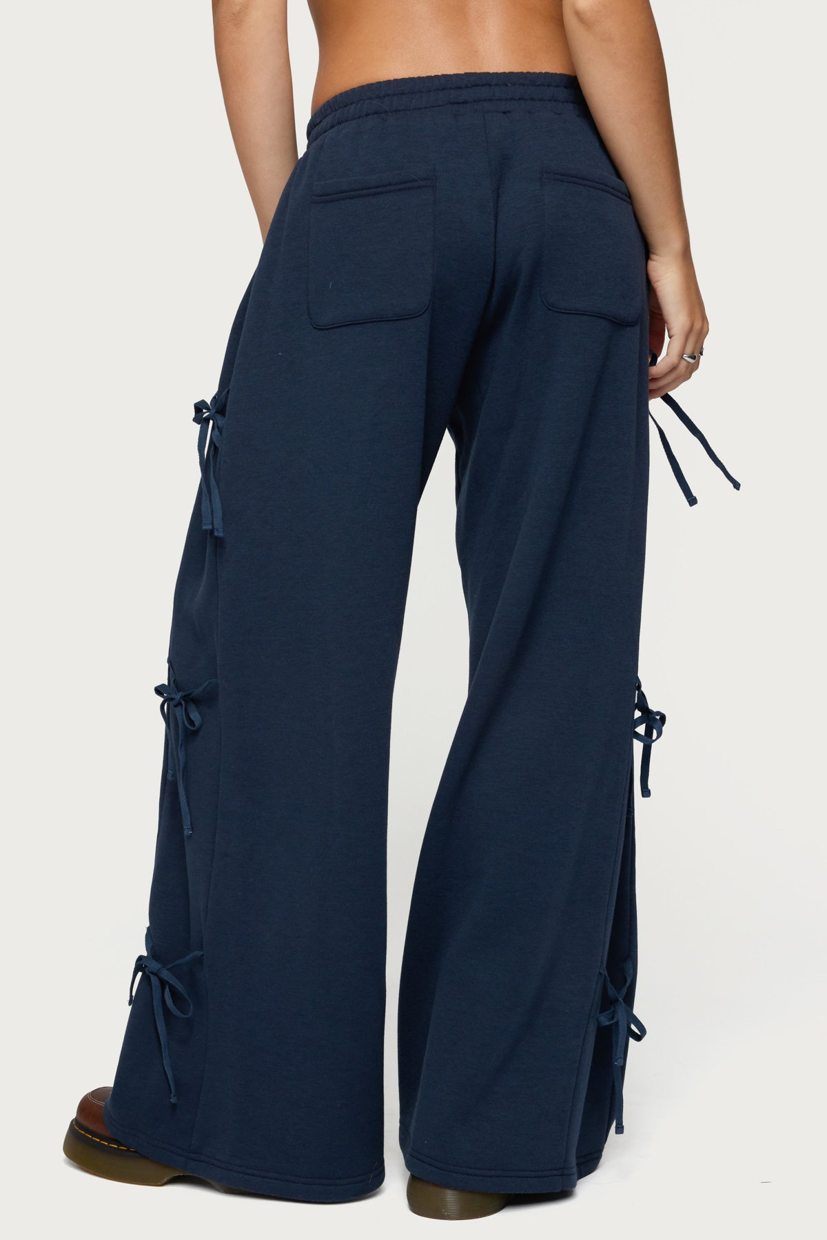 Claudette Baggy Ribbon Sweatpants