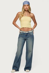 Ronny Western Low Rise Baggy Jeans