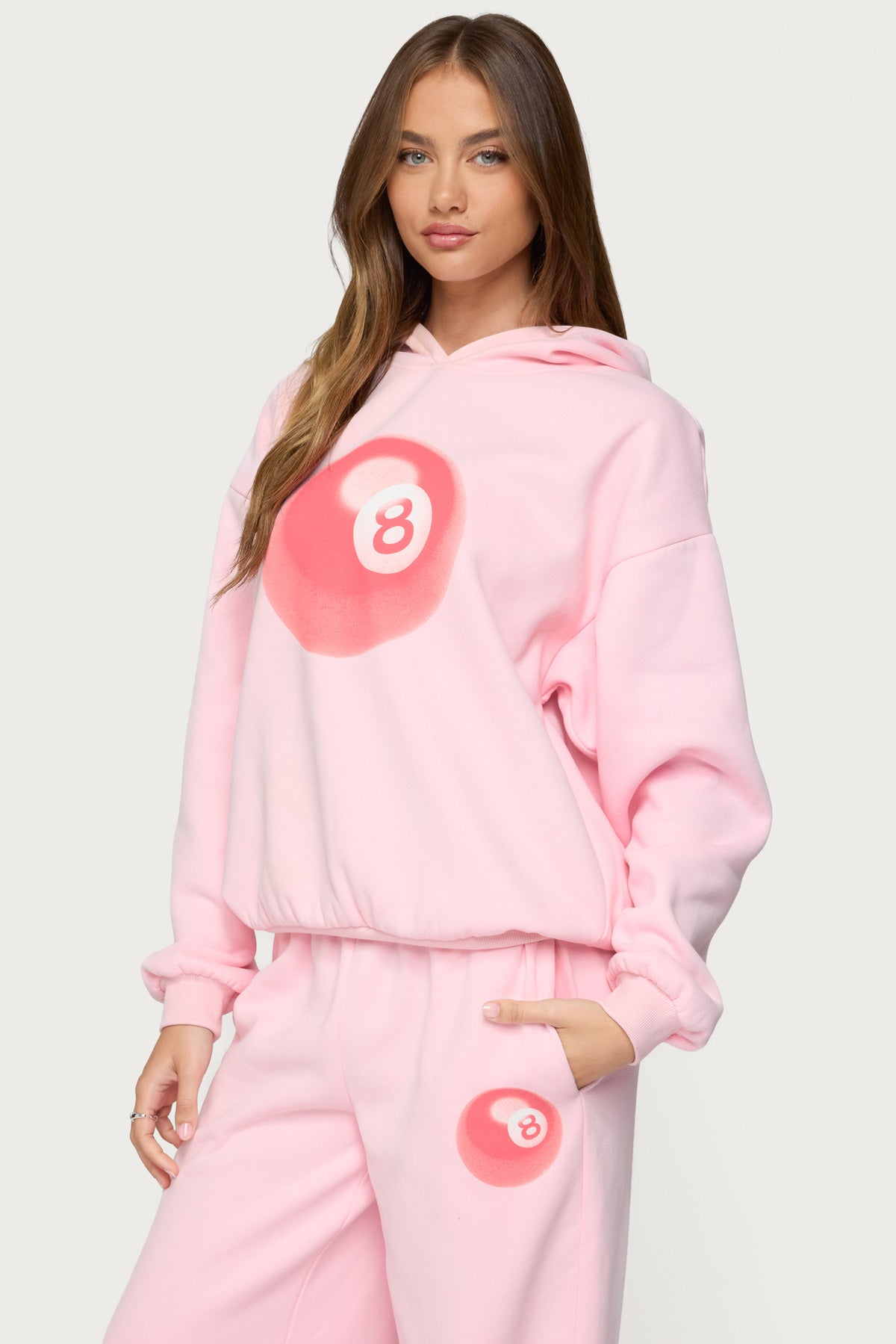 Lucky 8 Oversized Hoodie