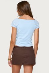 Marina Raglan Stripey T Shirt