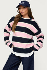 Conrad Striped Knit Sweater