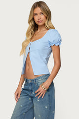 Dorothea Split Front Top