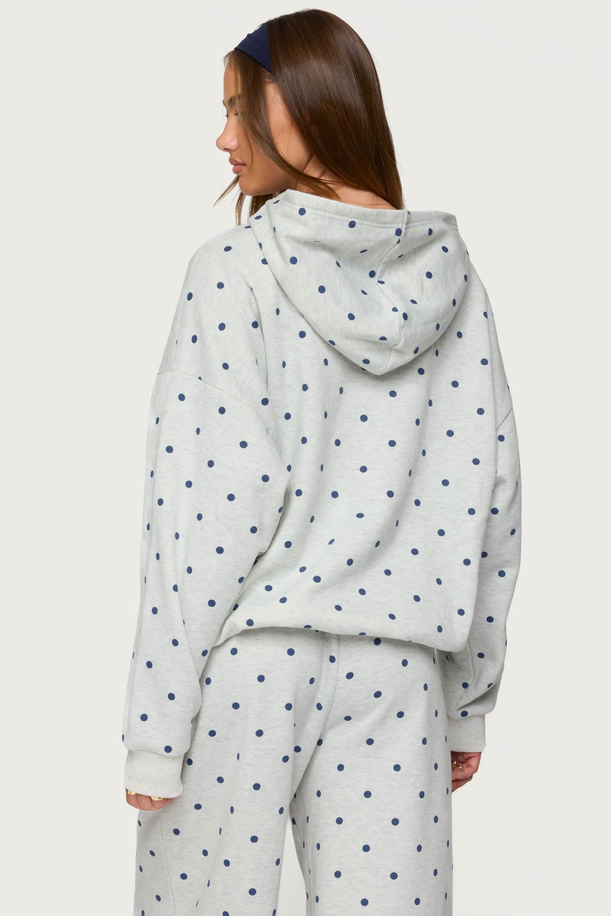 NY Babe Polka Dot Hoodie