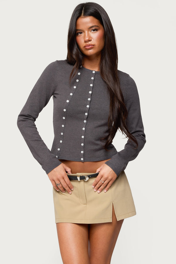 Hestia Button Up Knit Cardigan