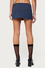 Winsley Gingham Mini Skort
