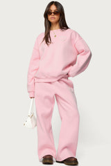 Love Edikted Wide Leg Sweatpants