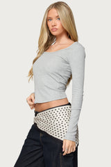 Makenna Scoop Neck Top