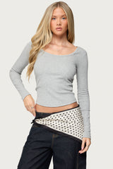 Makenna Scoop Neck Top