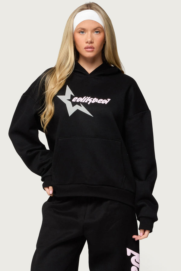 Edikted Star Hoodie
