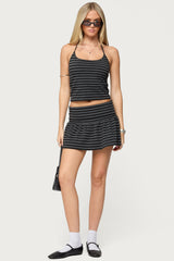 Moria Striped Halter Top