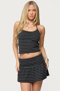 Moria Striped Halter Top
