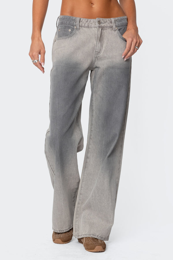 Joe Washed Low Rise Baggy Jeans