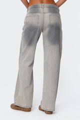 Joe Washed Low Rise Baggy Jeans