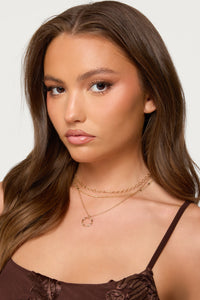 Mixed Chain Layered Necklace