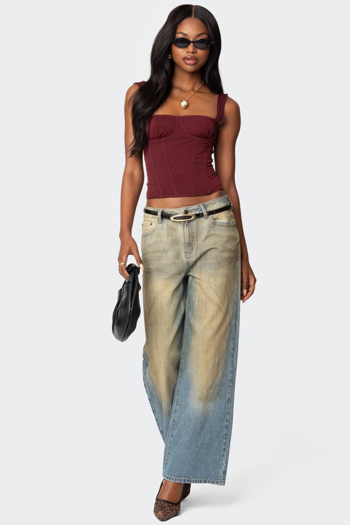 Marcella Wide Strap Corset