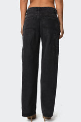 Ayla Low Rise Baggy Carpenter Jeans