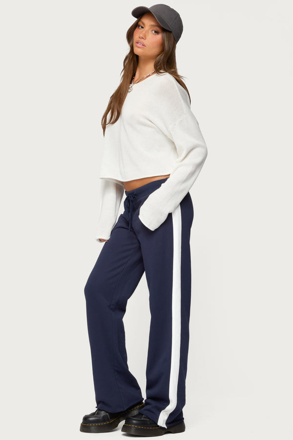 Baker Contrast Striped Sweatpants view 1