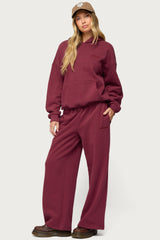 Basic Girl Wide Leg Edikted Sweatpants