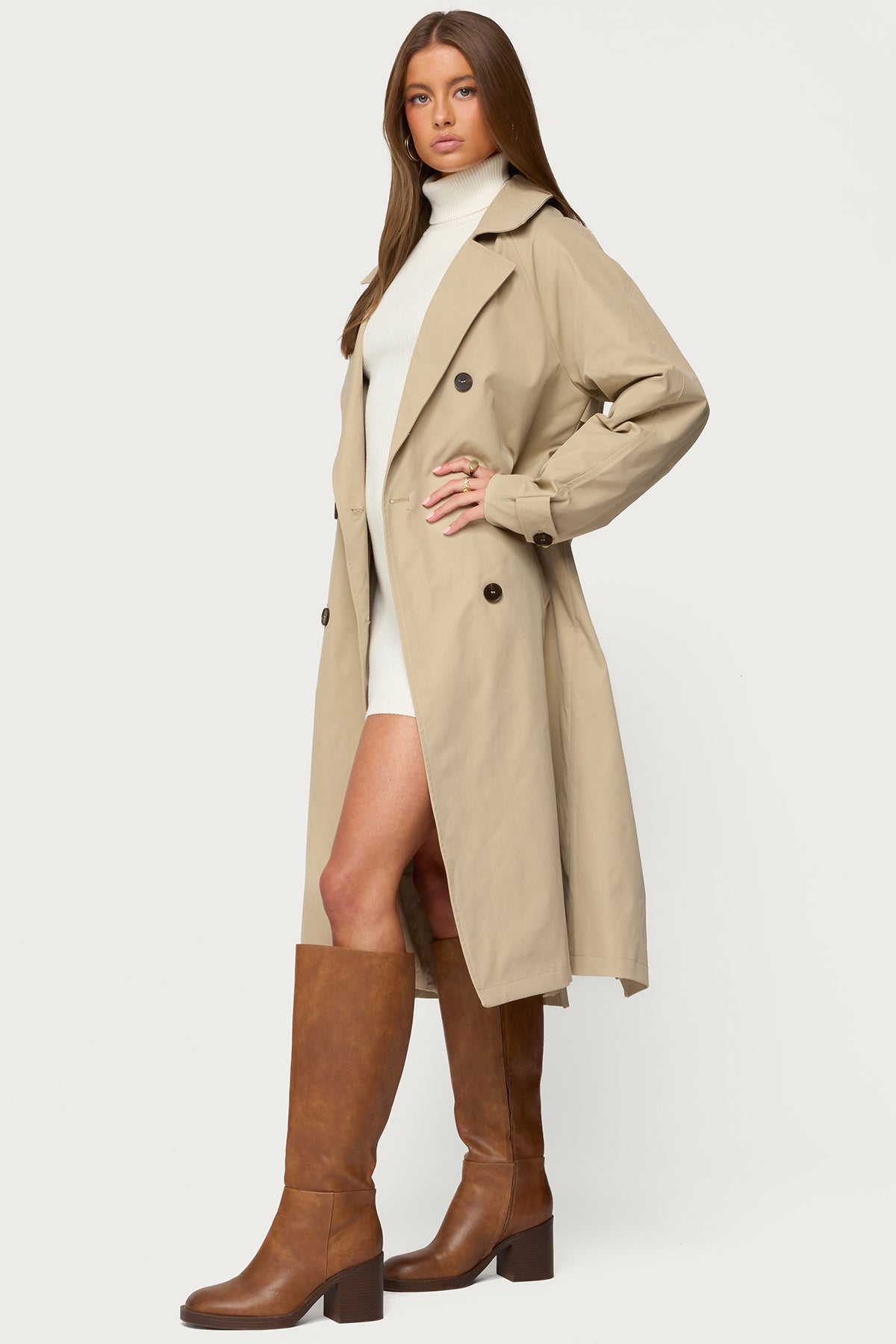 Amur Maxi Trench Coat