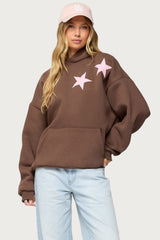 Ryley Polka Dotted Star Hoodie