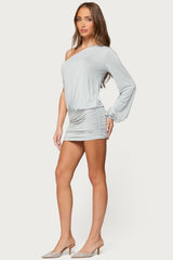 Athelia One Shoulder Mini Dress