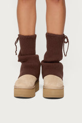 So Cozy Knit Leg Warmers