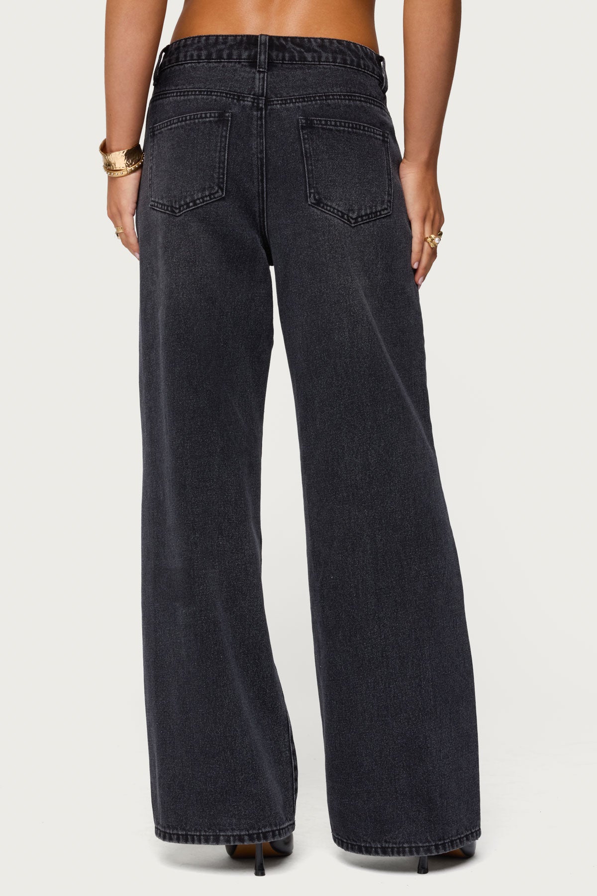 Ery Mid Rise Baggy Jeans