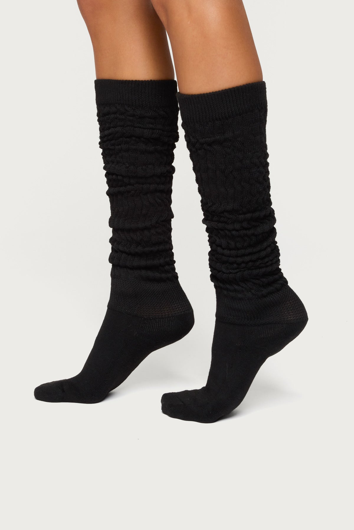 Knee High Scrunch Socks