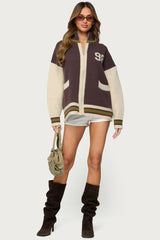 98 Varsity Zip Up Sweater
