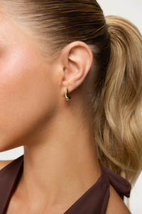 Teardrop Stud Earrings