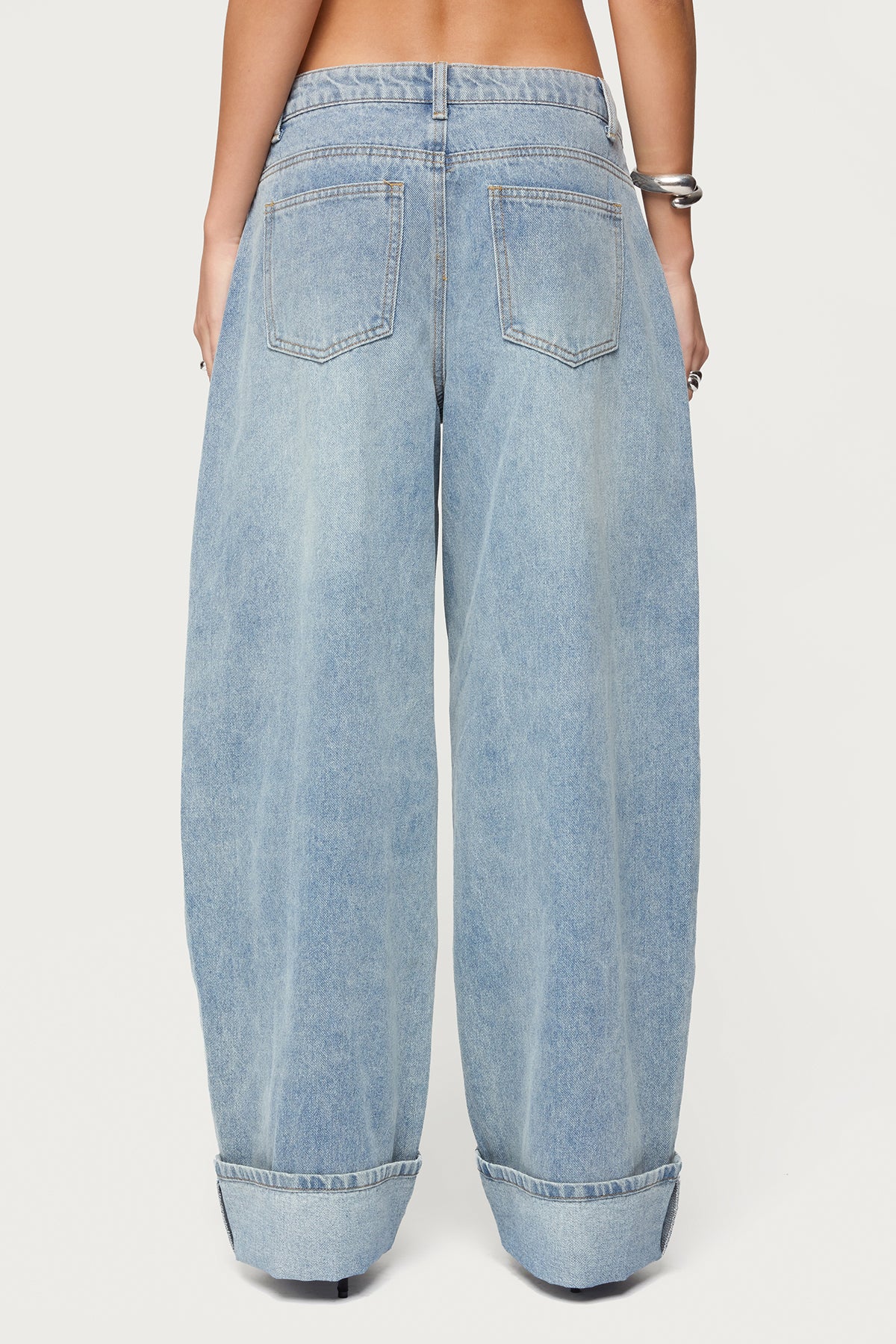 Kella Low Rise Baggy Jeans